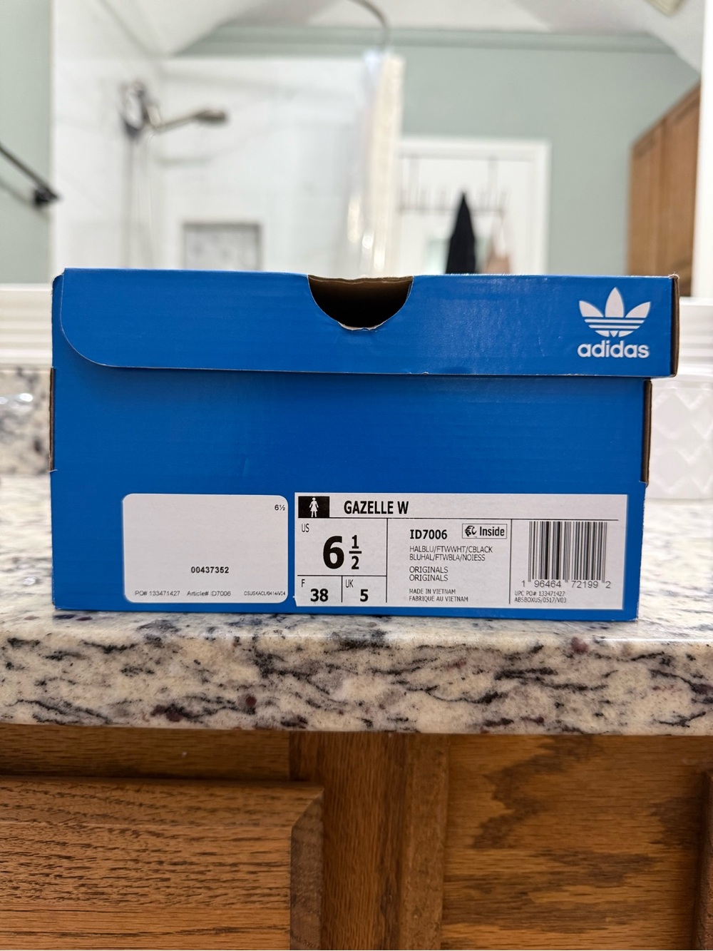 adidas Kids Gazelle W Sneakers - Bright Blue